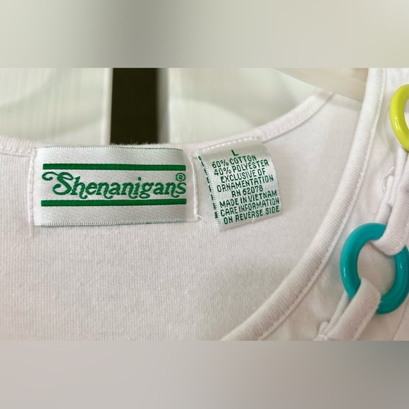 Rafaella Cardigan medium & shenanigans shirt large set woman sizes top - Picture 8 of 9